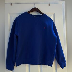 Polo by Ralph Lauren Men's Royal Blue Crewneck Sweater & polo sweatpants